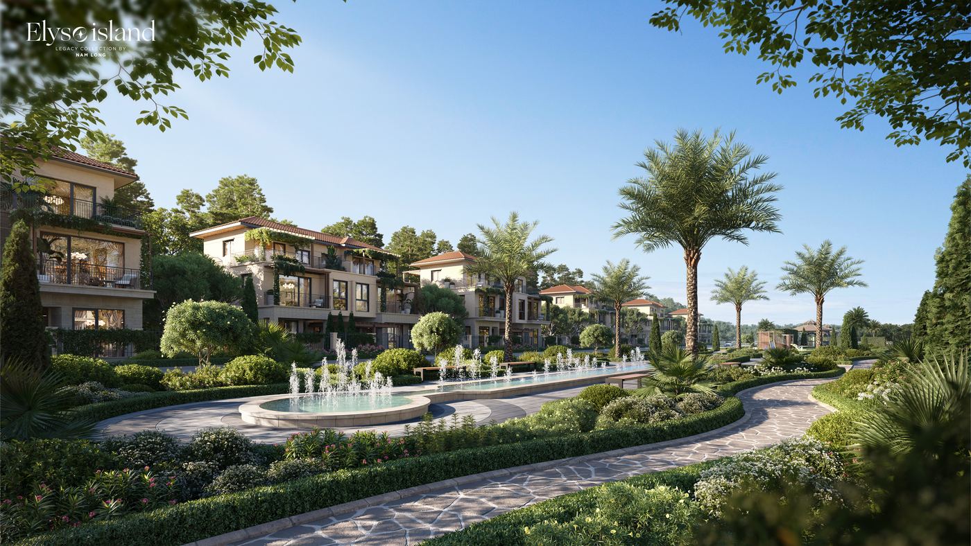 Park Villa và công viên Zone C
